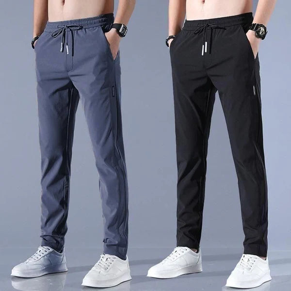 Men Solid  Track Pants ( Pack Of 2 )
